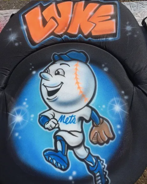 Airbrushed "Oniva" Camp Chair