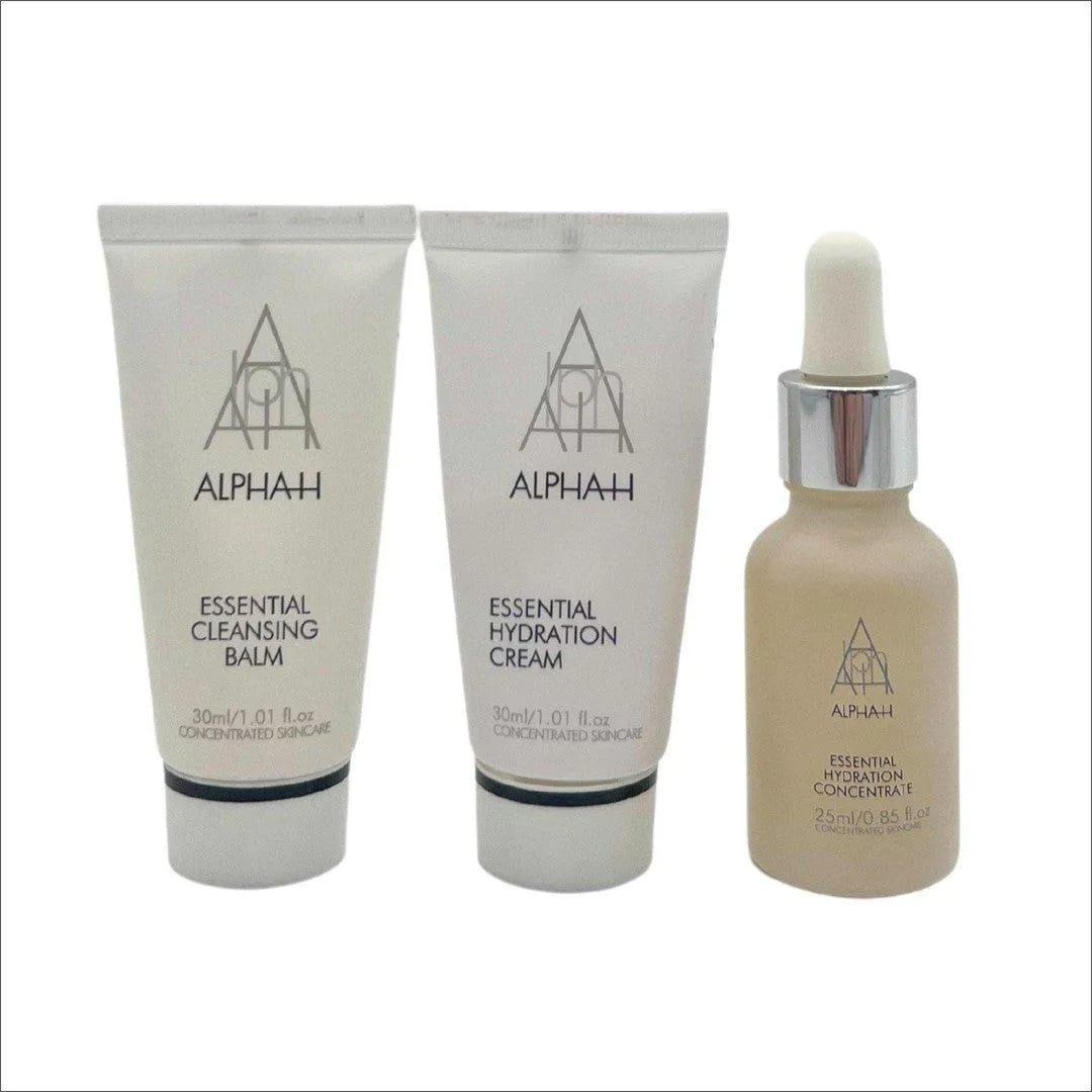 Alpha H The Essentials Collection 3 Piece Travel Size Gift Set