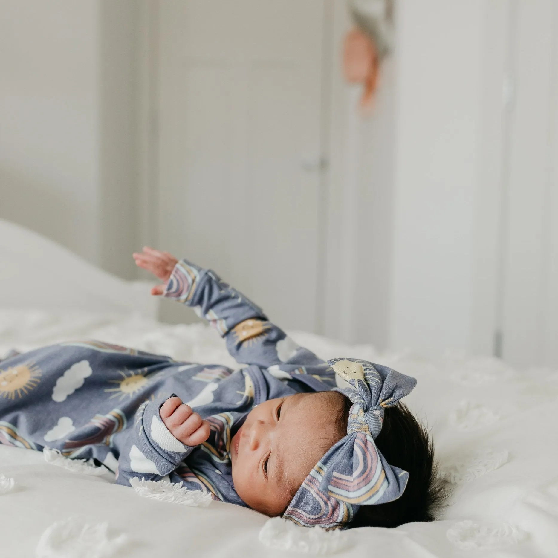 Copper Pearl Knotted Gown | Hope