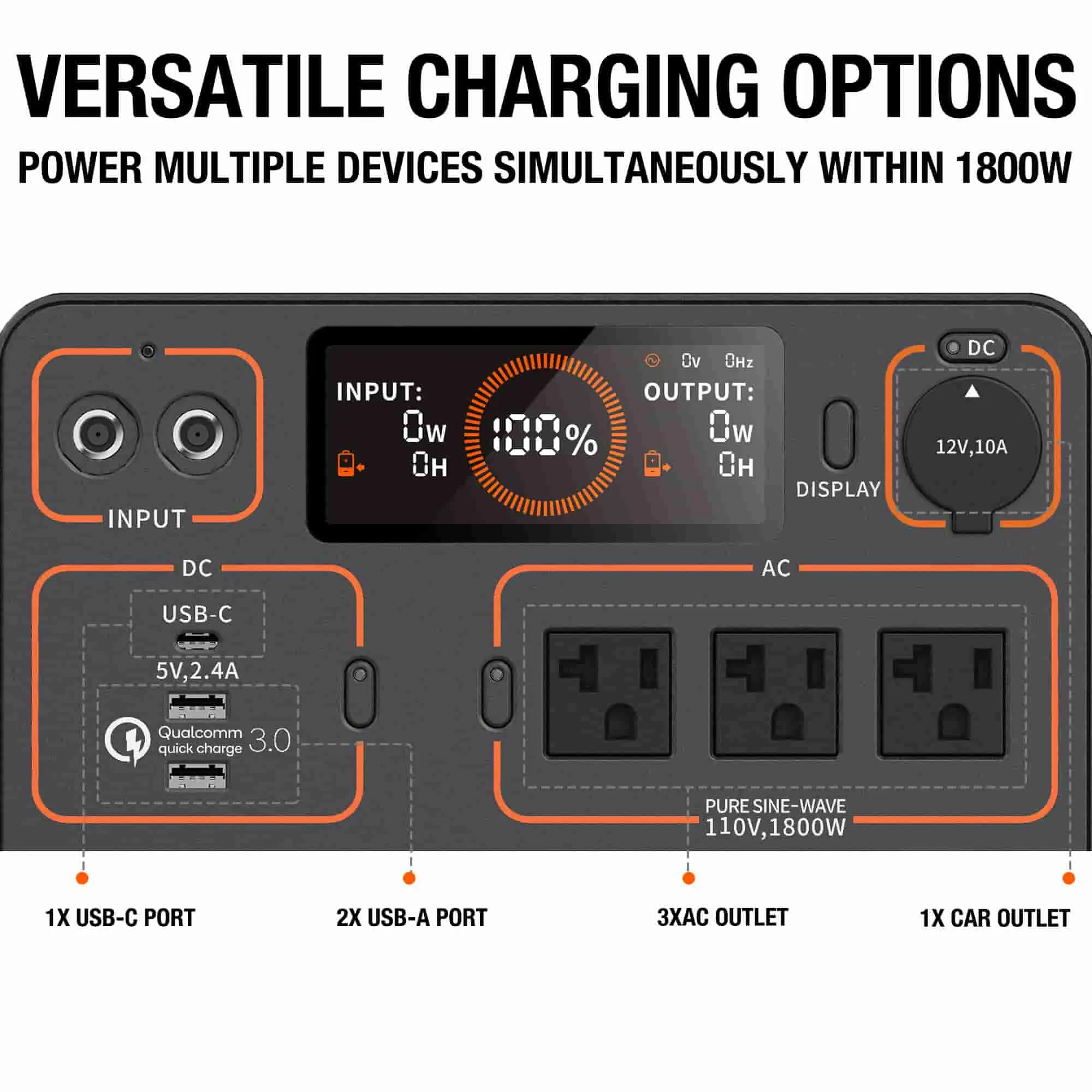 Jackery Explorer 1500 Portable Power Station (Refurbished)