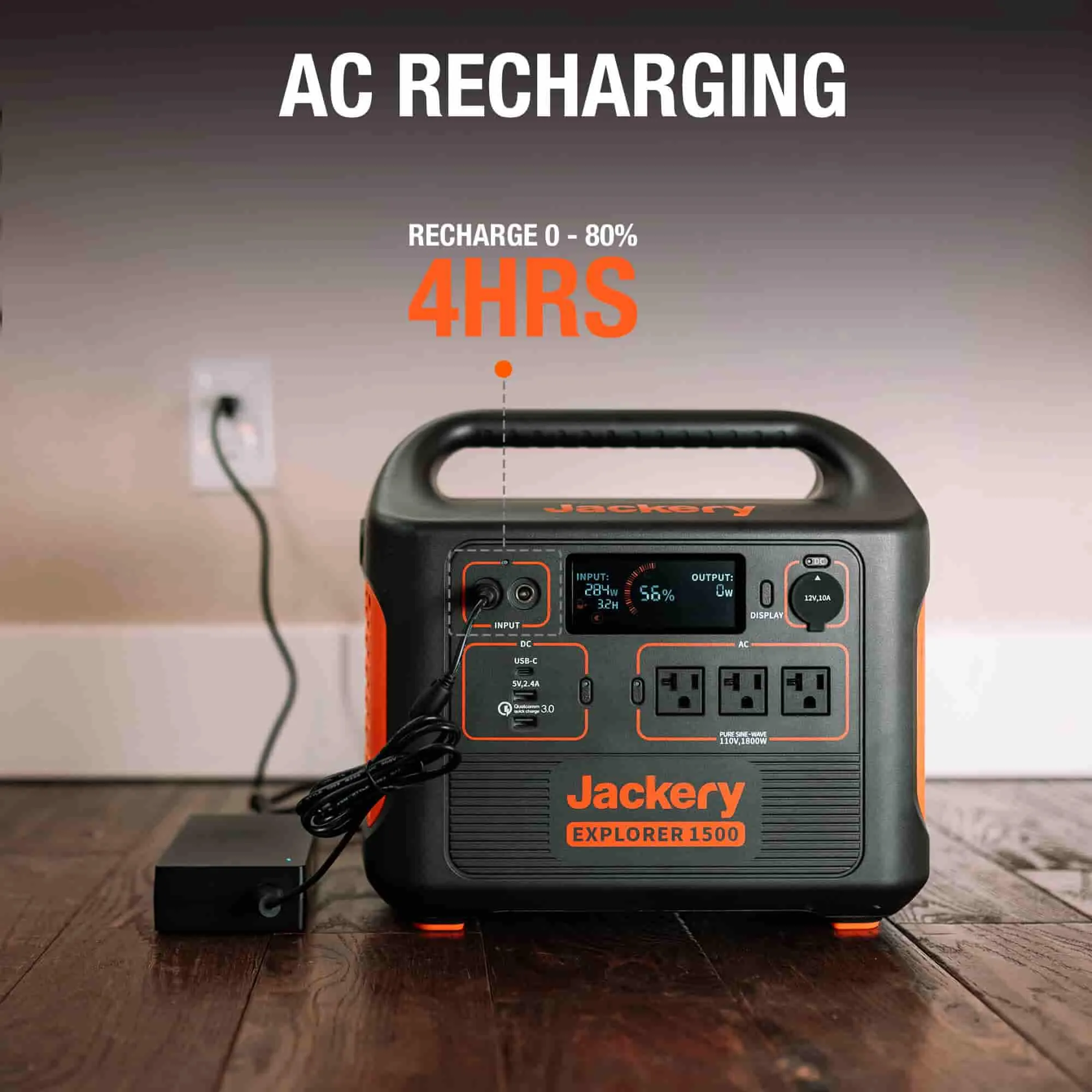Jackery Explorer 1500 Portable Power Station (Refurbished)