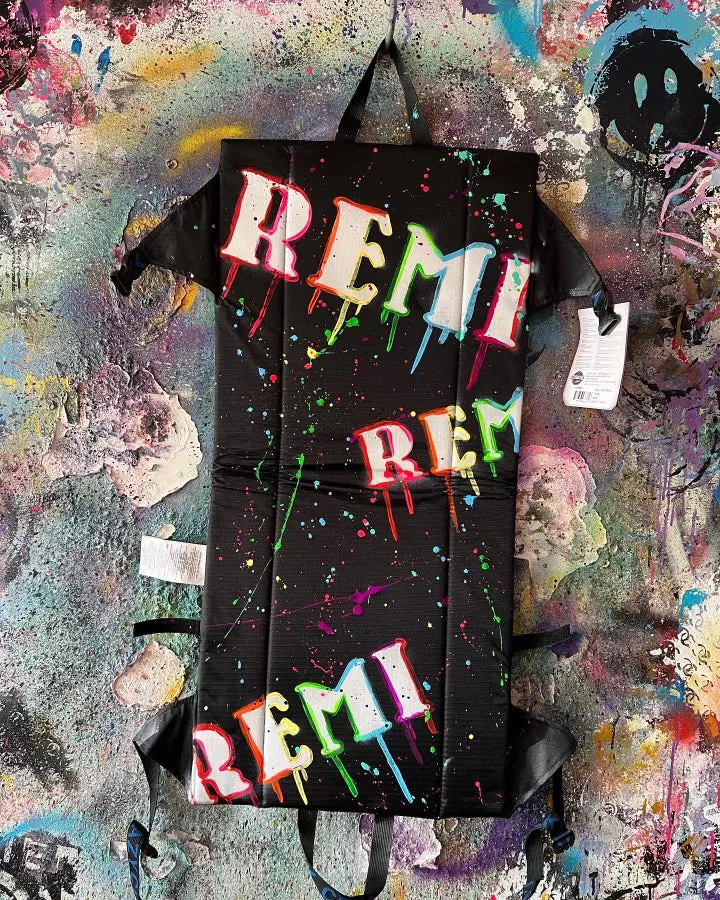Painted & Splattered "Crazy Creek" Camp Chair
