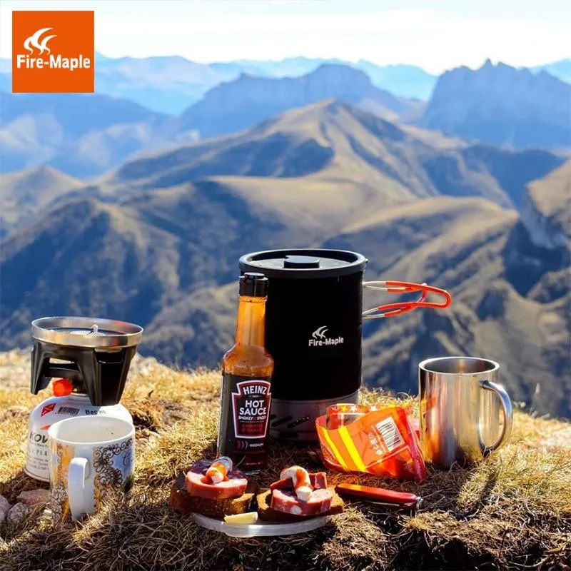 Portable Outdoor  Camping Stoves  With Stove Heat Exchanger Pot Bowl System