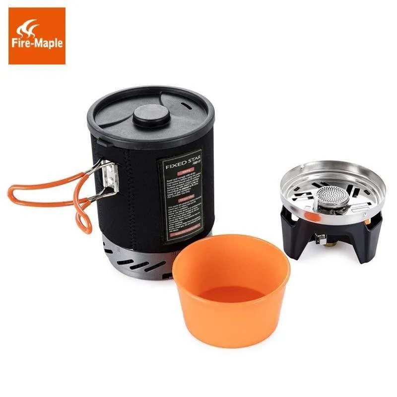 Portable Outdoor  Camping Stoves  With Stove Heat Exchanger Pot Bowl System