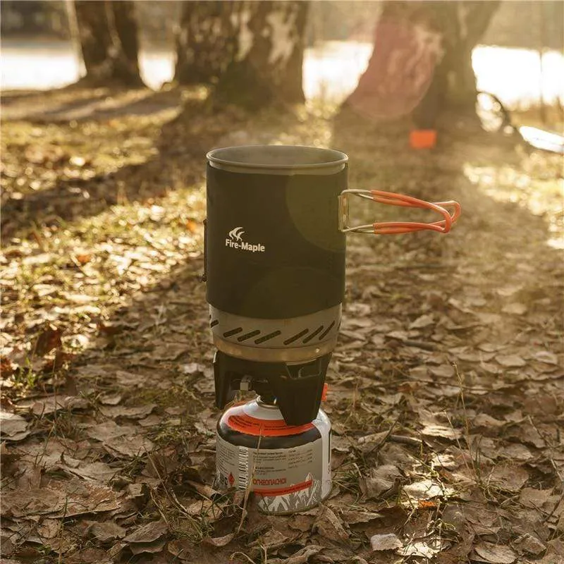 Portable Outdoor  Camping Stoves  With Stove Heat Exchanger Pot Bowl System