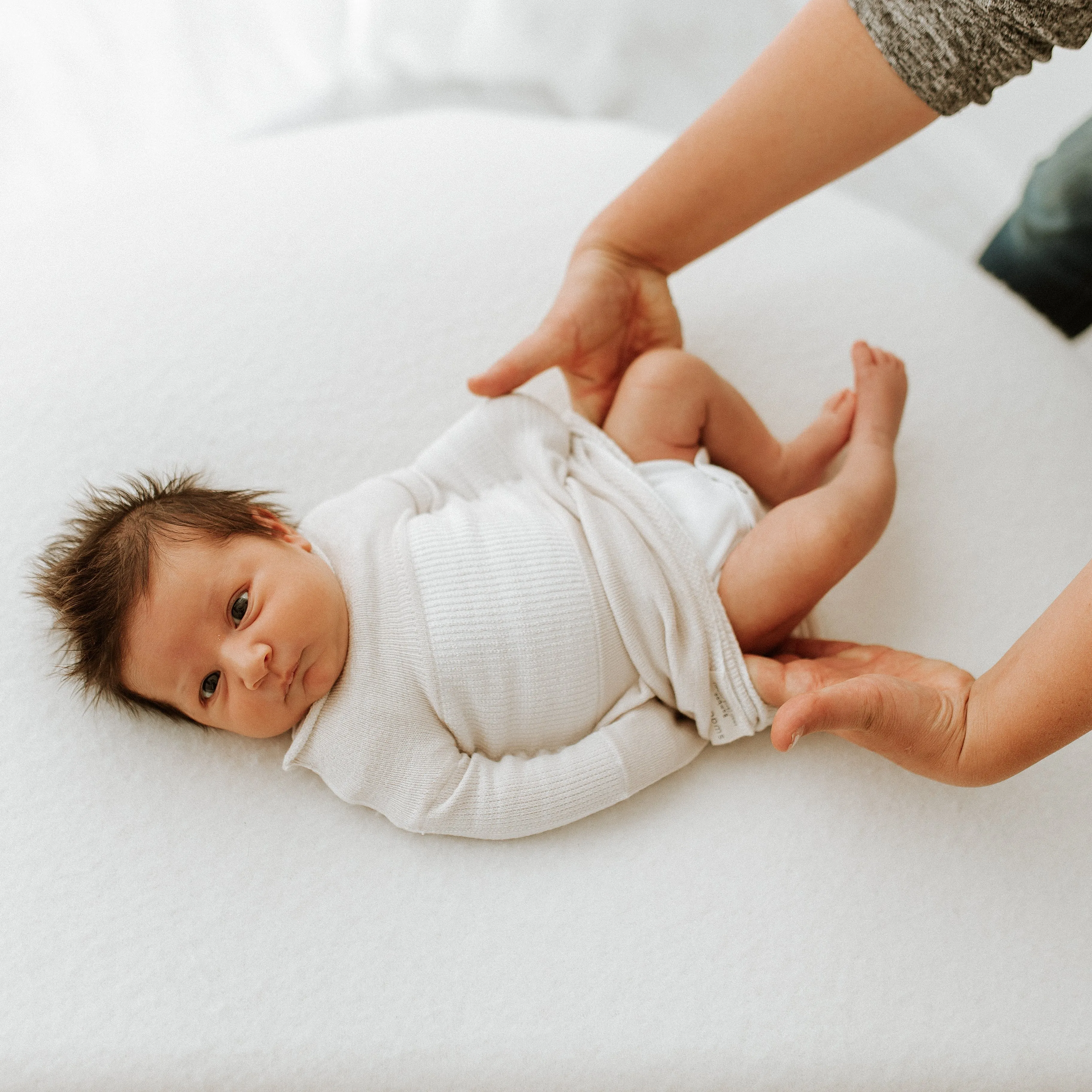 Swaddelini Bamboo Beige Swaddle Sleep Sack