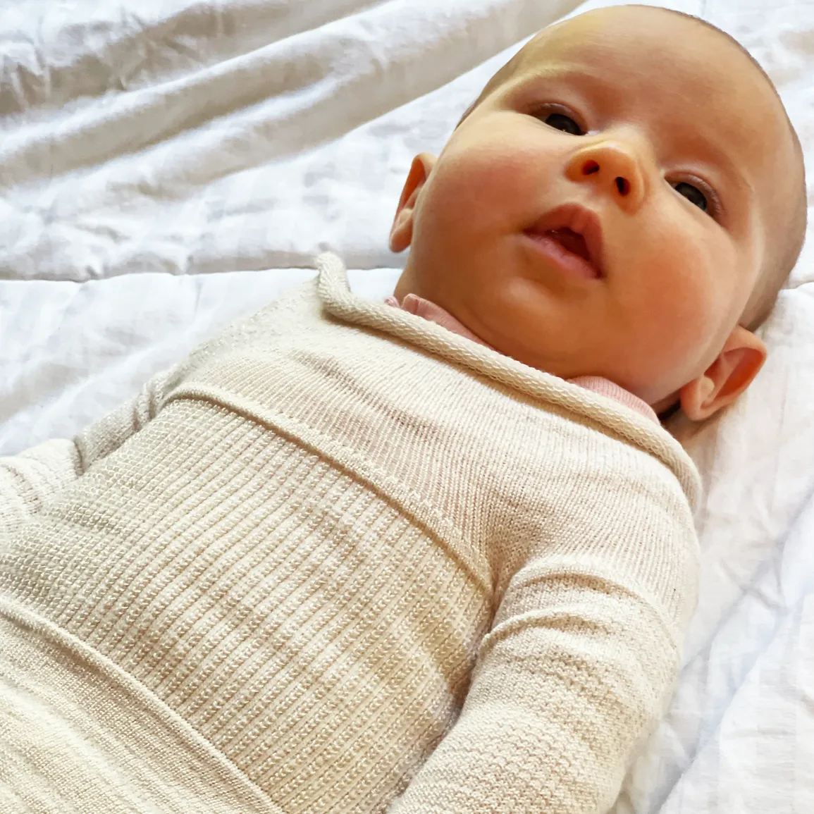 Swaddelini Bamboo Beige Swaddle Sleep Sack